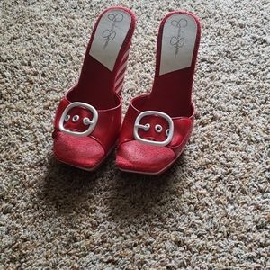 Jessica Simpson wedges